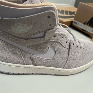 Nike Air Jordan Gray Suede Sneakers